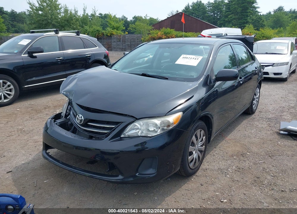 2013 TOYOTA COROLLA LE VIN: 2T1BU4EE5DC104438