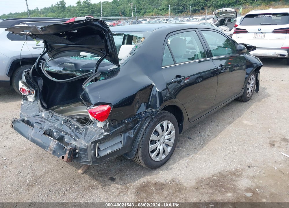 2013 TOYOTA COROLLA LE VIN: 2T1BU4EE5DC104438