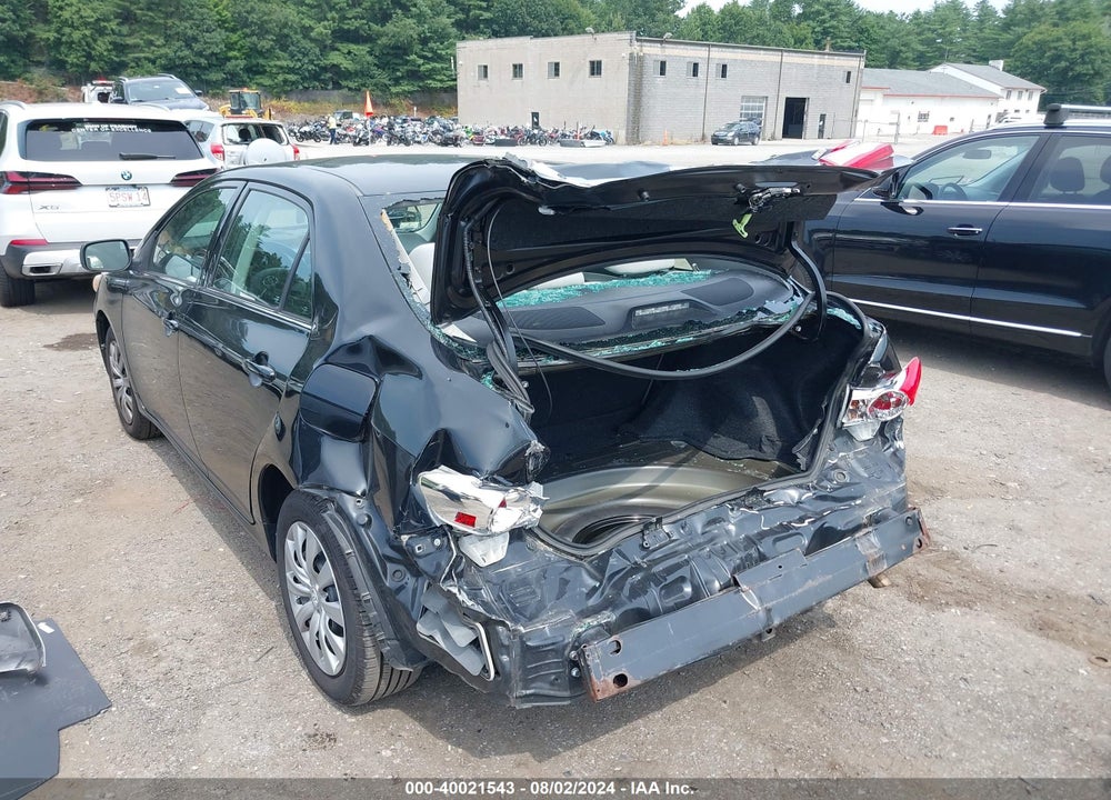 2013 TOYOTA COROLLA LE VIN: 2T1BU4EE5DC104438