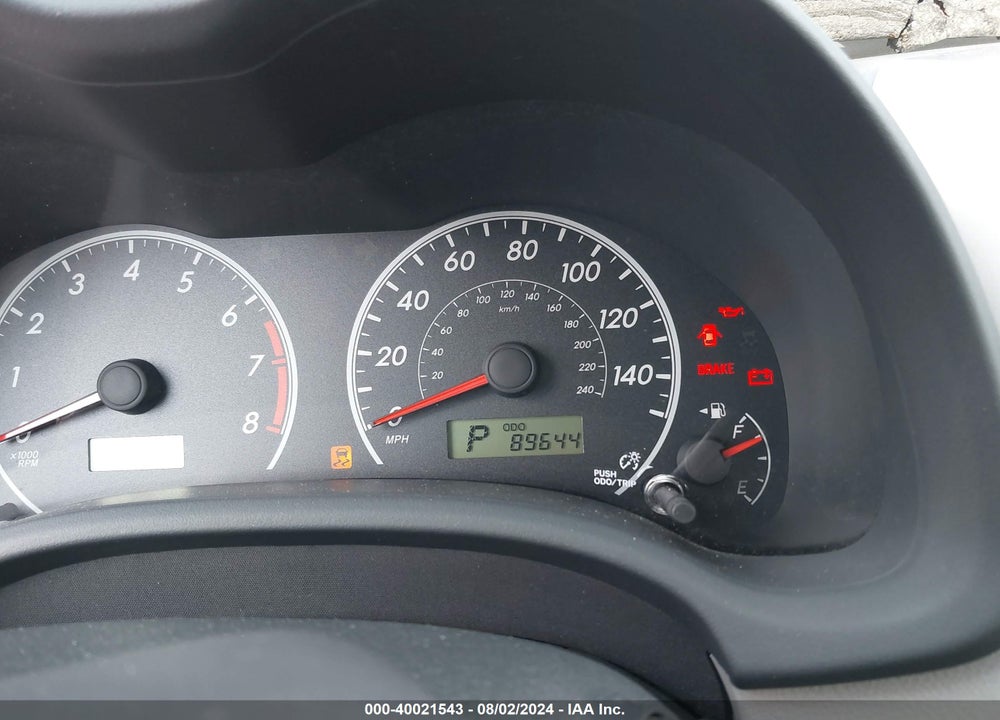 2013 TOYOTA COROLLA LE VIN: 2T1BU4EE5DC104438