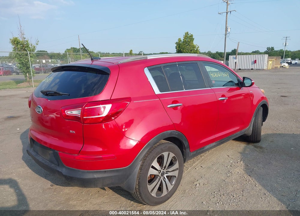2011 KIA SPORTAGE EX VIN: KNDPCCA22B7081939