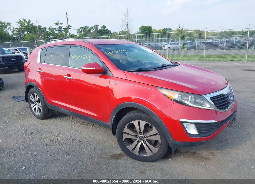 2011 KIA SPORTAGE EX VIN: KNDPCCA22B7081939