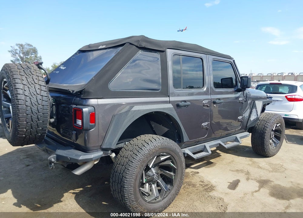 2022 JEEP WRANGLER UNLIMITED WILLYS SPORT 4X4 VIN: 1C4HJXDN6NW141660