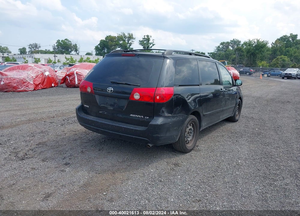 2008 TOYOTA SIENNA CE VIN: 5TDZK23C88S204444