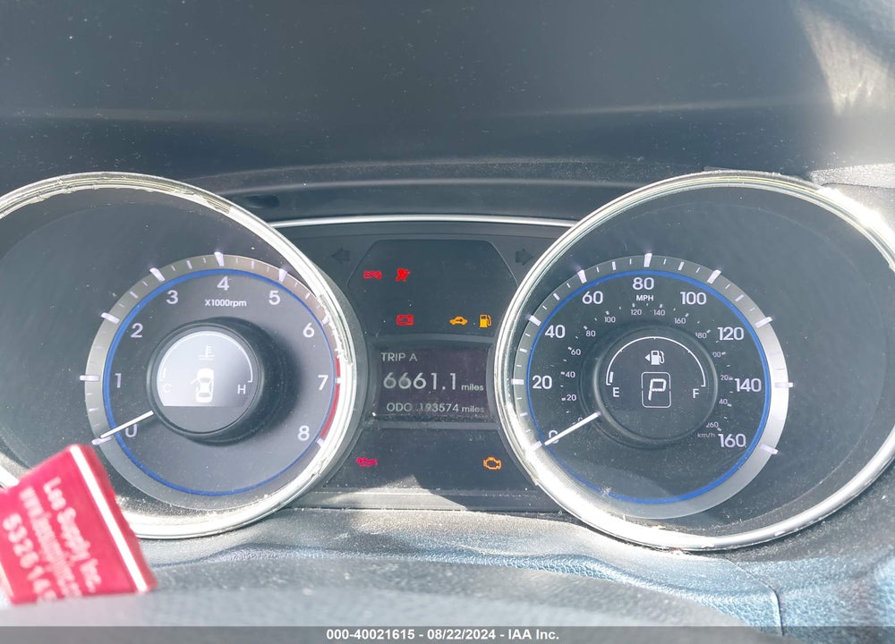 2011 HYUNDAI SONATA SE VIN: 5NPEC4AC9BH199083
