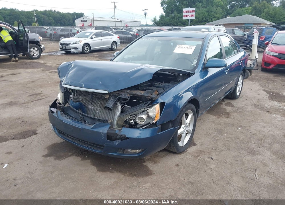 2007 HYUNDAI SONATA GLS VIN: 5NPET46C27H194811