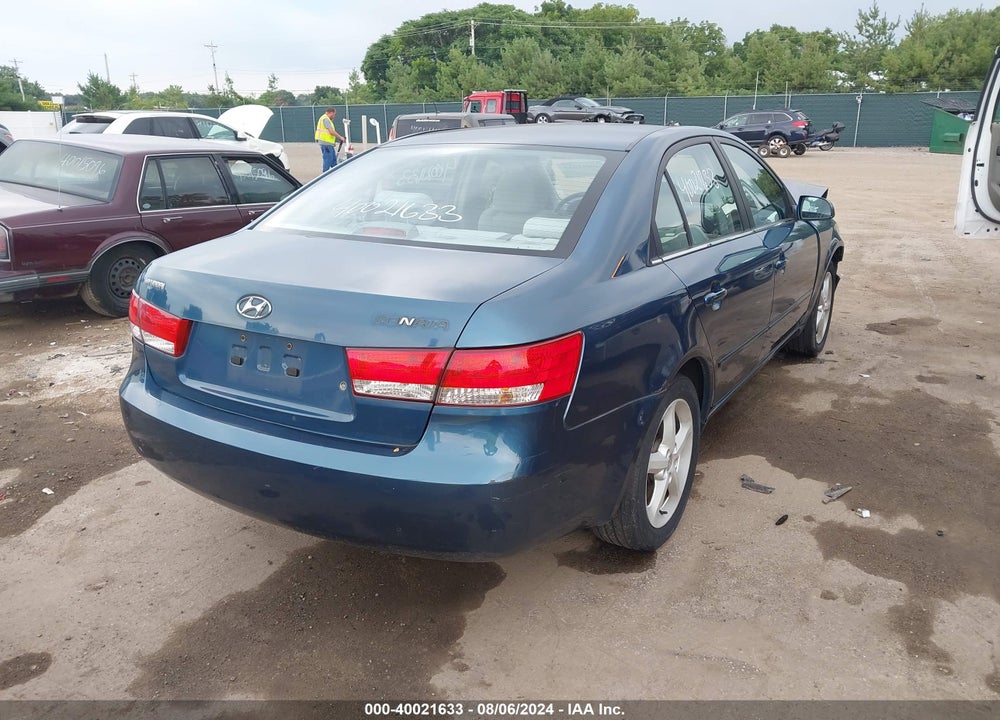 2007 HYUNDAI SONATA GLS VIN: 5NPET46C27H194811