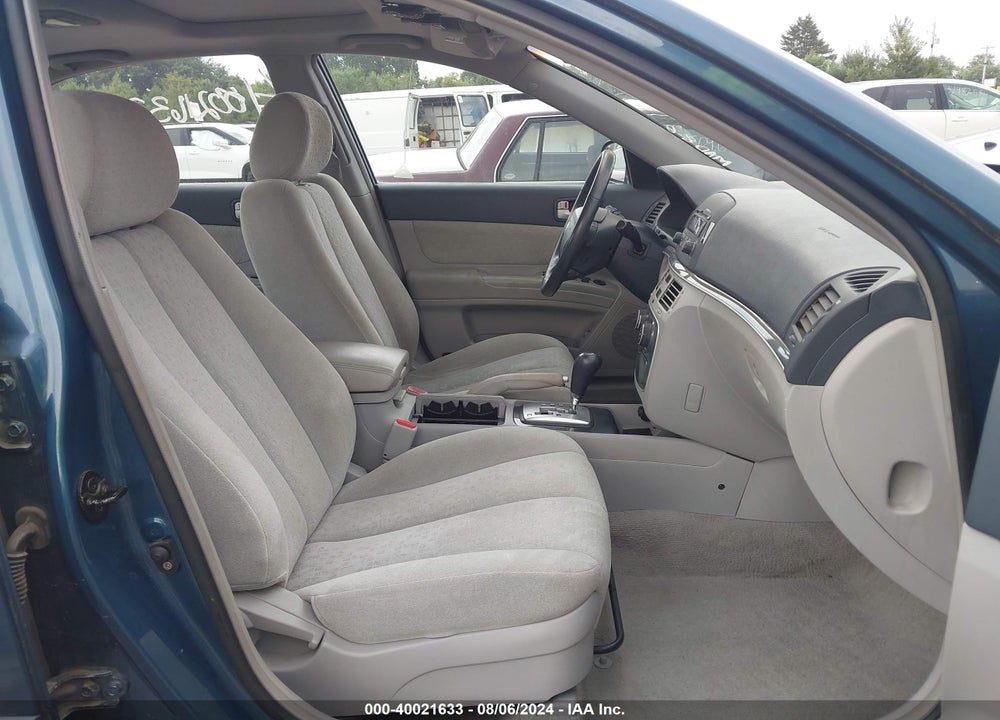 2007 HYUNDAI SONATA GLS VIN: 5NPET46C27H194811