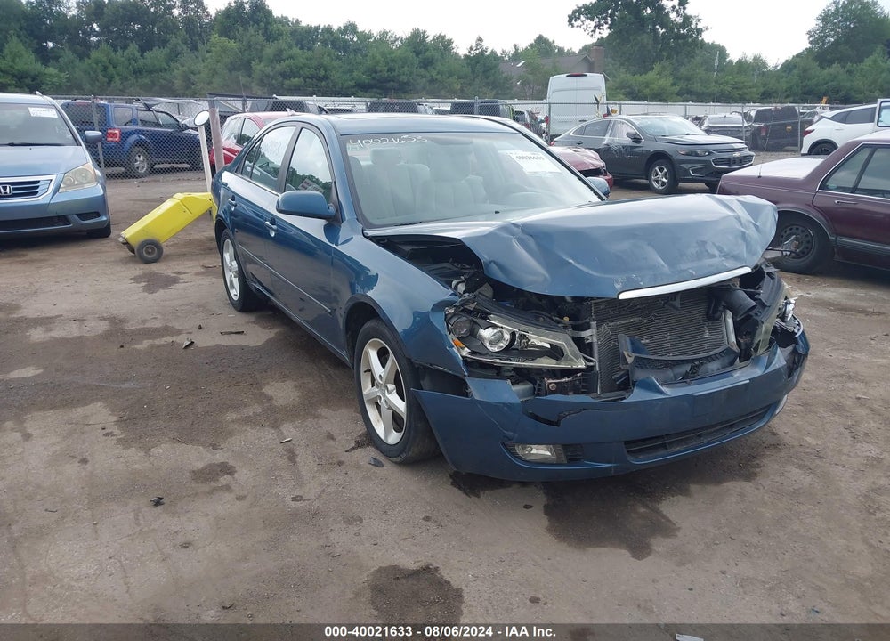 2007 HYUNDAI SONATA GLS VIN: 5NPET46C27H194811