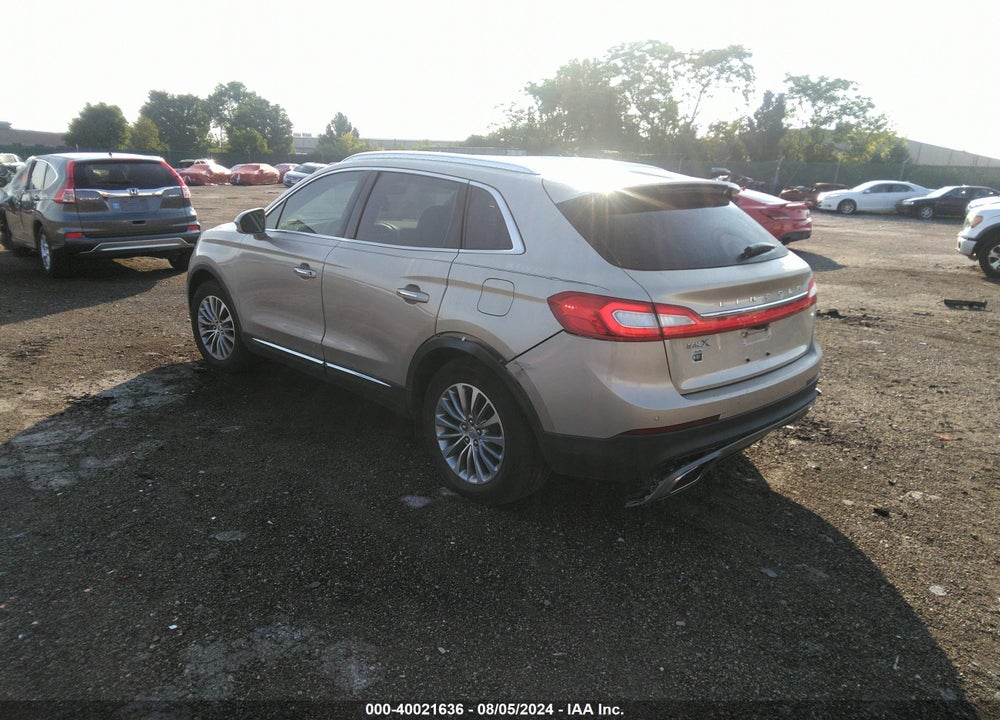 2017 LINCOLN MKX SELECT VIN: 2LMPJ6KRXHBL30782