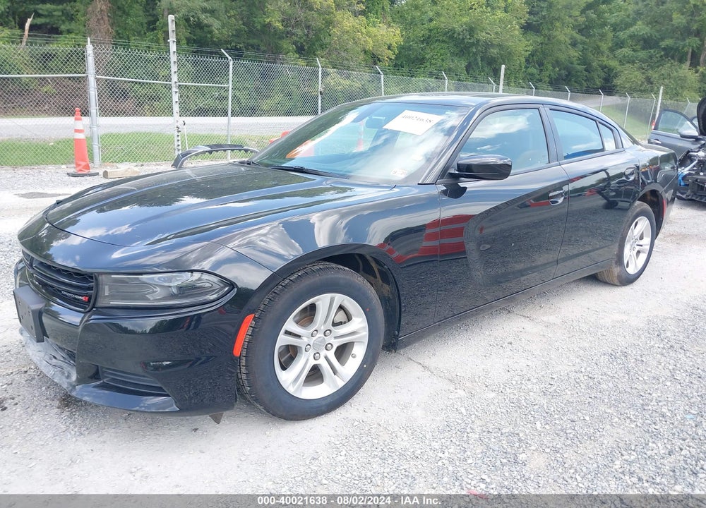 2022 DODGE CHARGER SXT RWD VIN: 2C3CDXBGXNH201674
