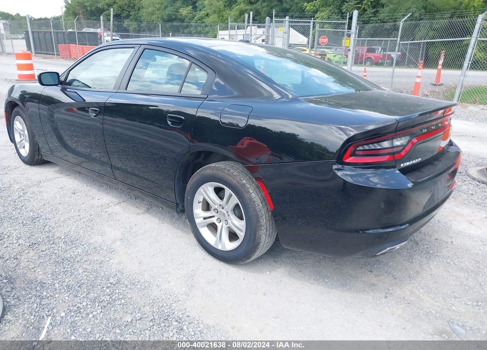 2022 DODGE CHARGER SXT RWD VIN: 2C3CDXBGXNH201674