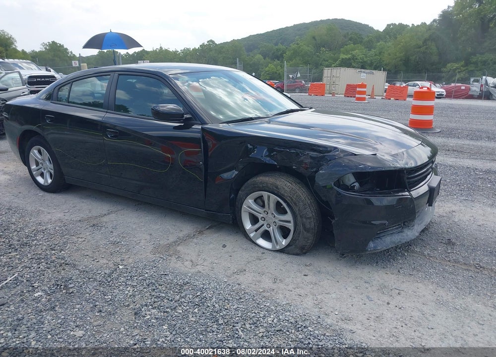 2022 DODGE CHARGER SXT RWD VIN: 2C3CDXBGXNH201674