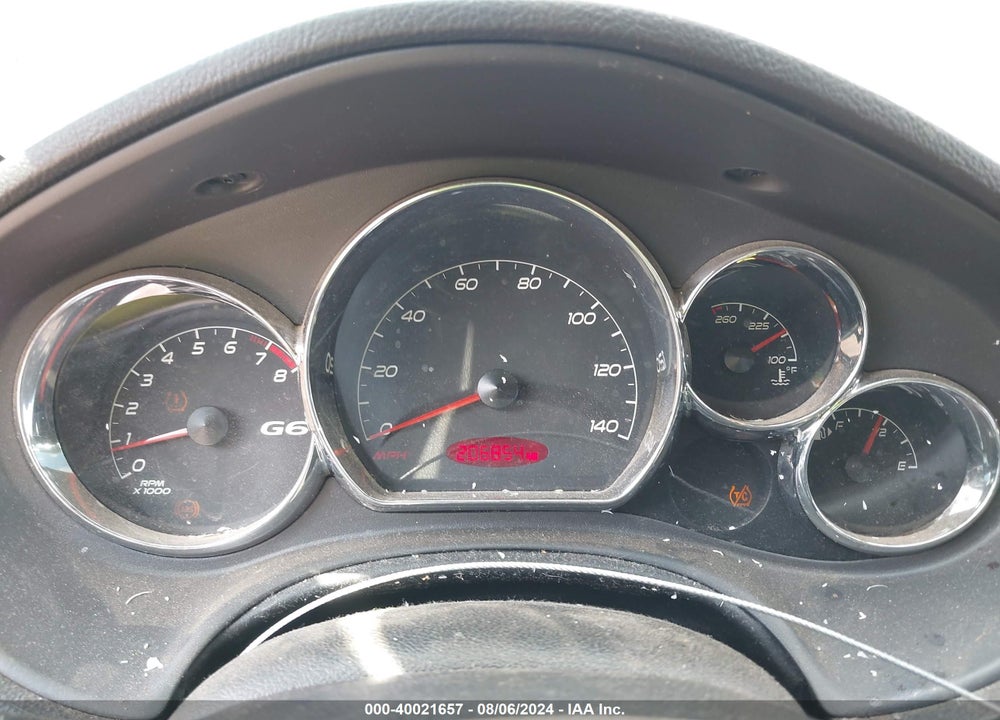 2008 PONTIAC G6 VALUE LEADER VIN: 1G2ZF57B584296264