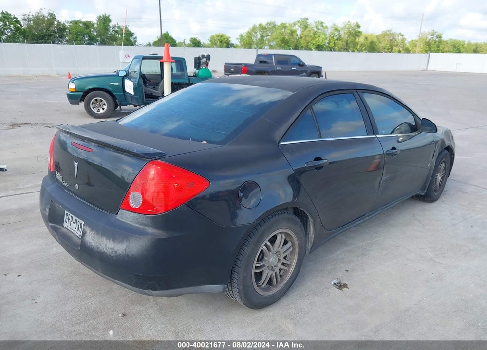 2008 PONTIAC G6 VALUE LEADER VIN: 1G2ZF57B684307420