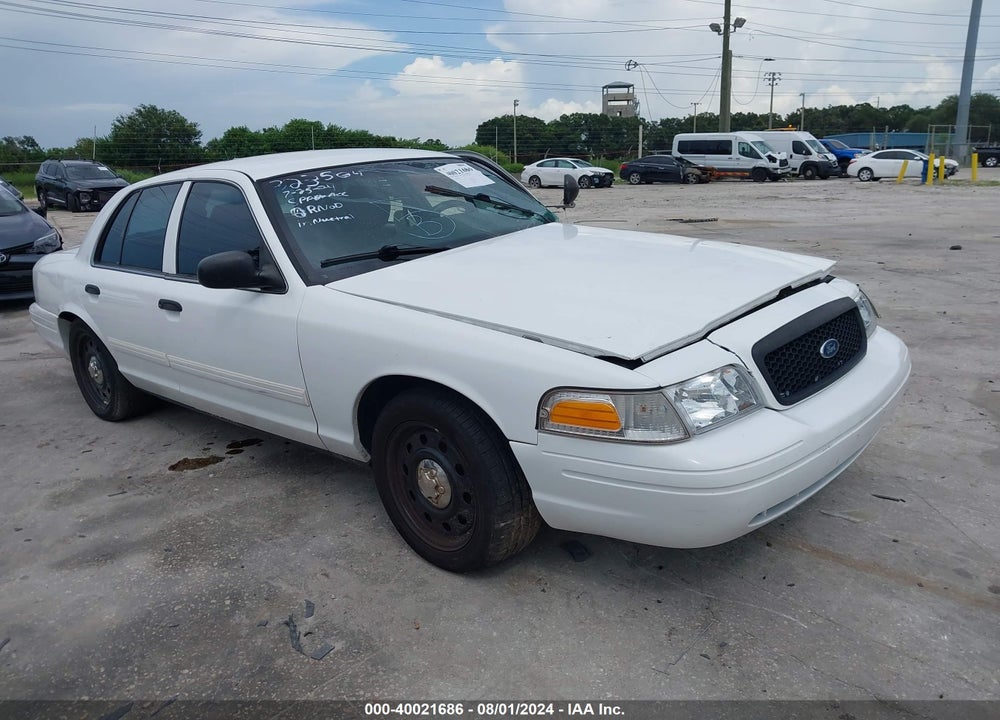 2011 FORD CROWN VICTORIA POLICE INTERCEPTOR VIN: 2FABP7BV2BX116252