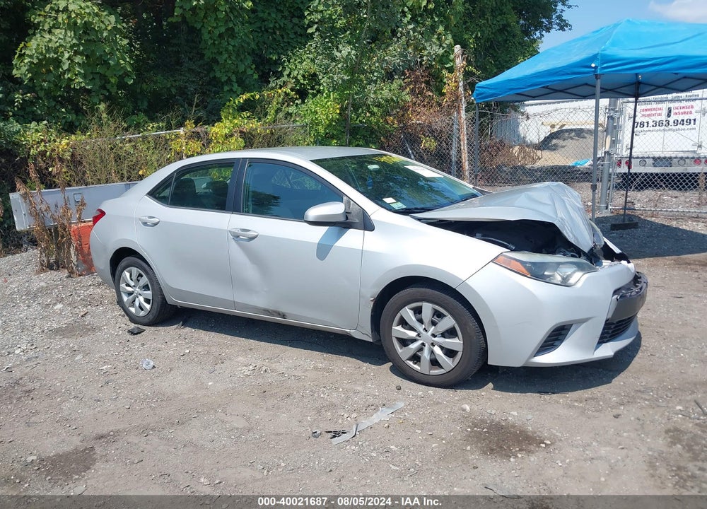 2015 TOYOTA COROLLA LE VIN: 2T1BURHE7FC471143