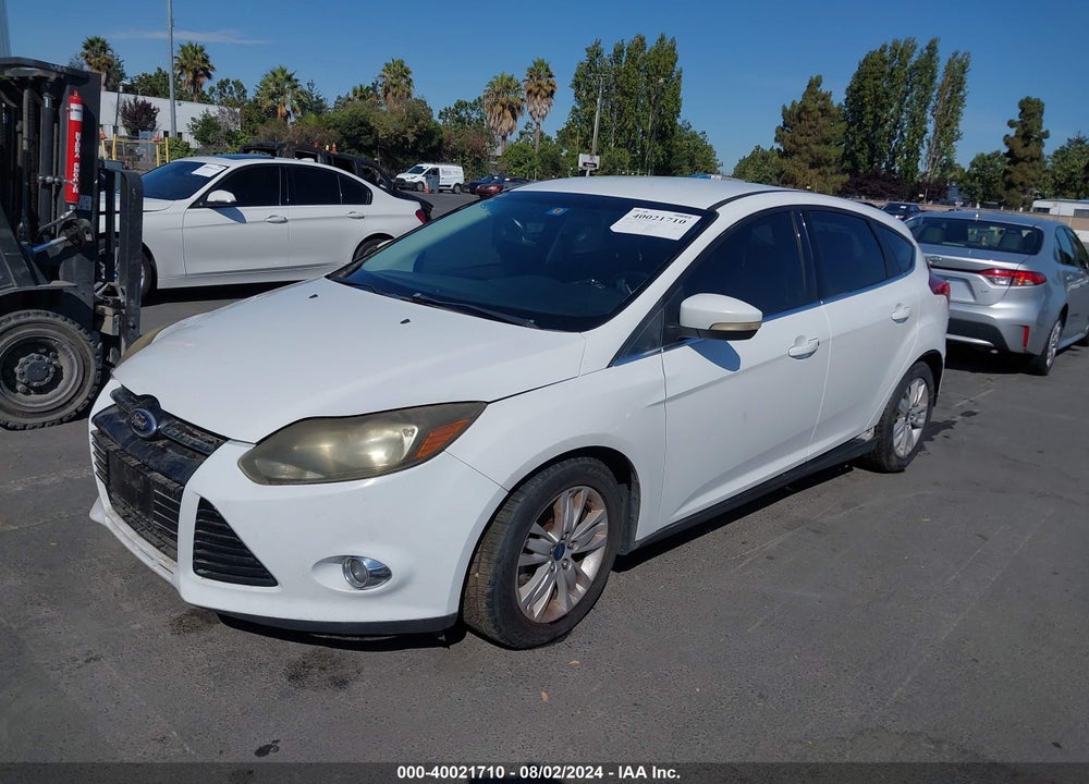 2012 FORD FOCUS VIN: 1FAHP3M20CL348336