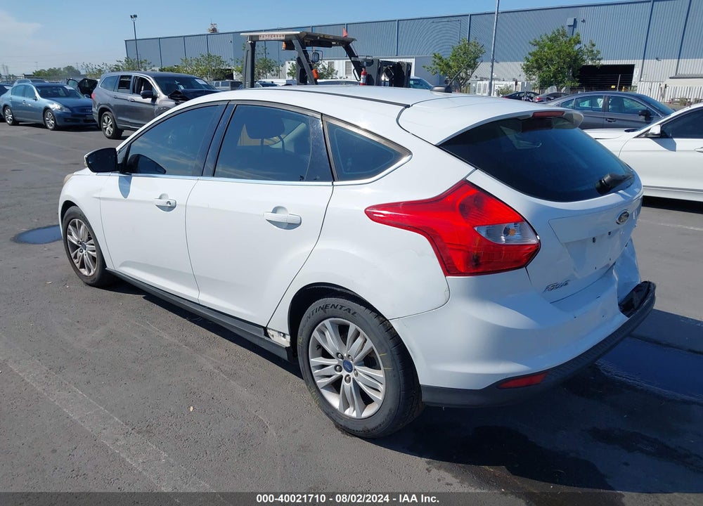2012 FORD FOCUS VIN: 1FAHP3M20CL348336