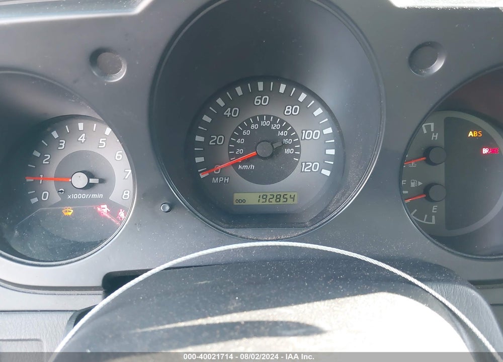 2002 NISSAN XTERRA XE VIN: 5N1ED28T32C504155
