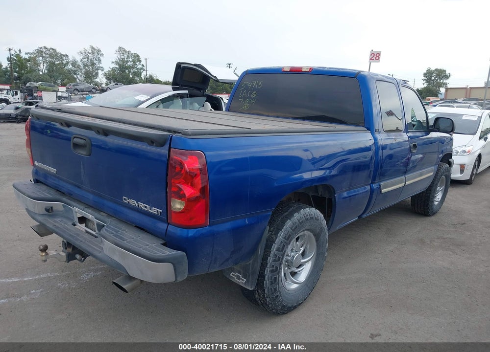 2003 CHEVROLET SILVERADO 1500 LS VIN: 1GCEK19T63E261188