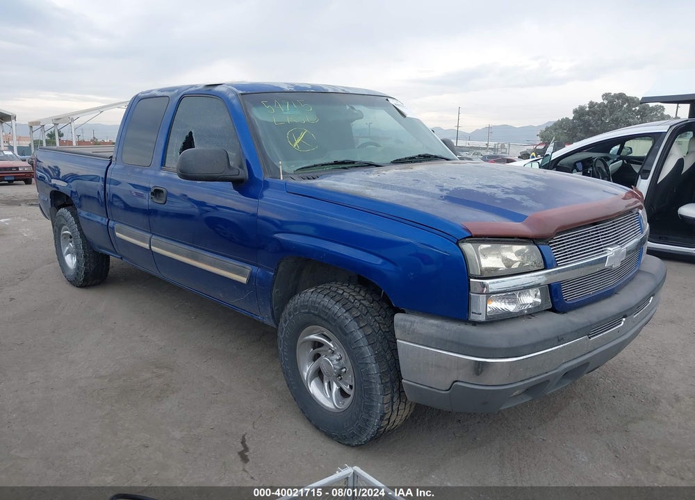 2003 CHEVROLET SILVERADO 1500 LS VIN: 1GCEK19T63E261188