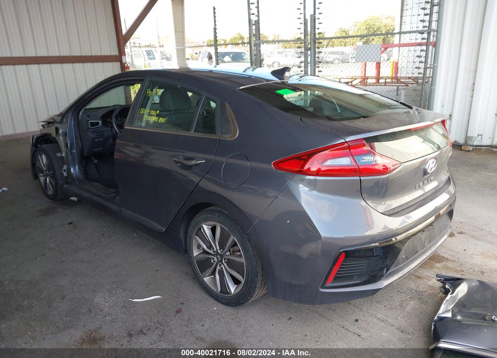 2019 HYUNDAI IONIQ HYBRID LIMITED VIN: KMHC05LC9KU142175