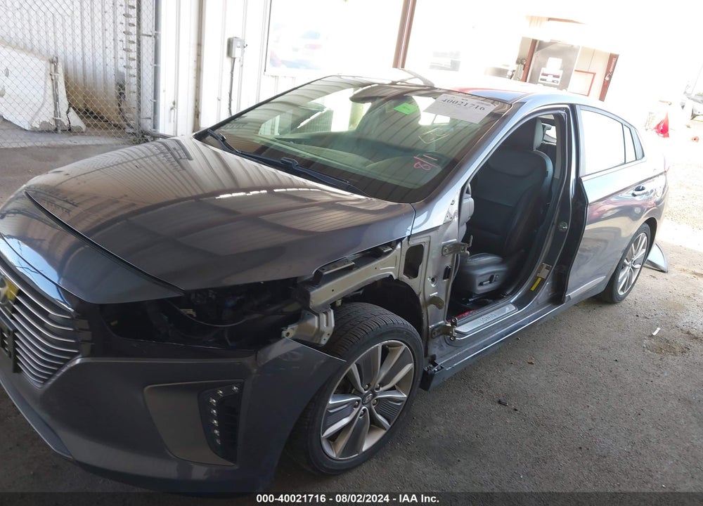 2019 HYUNDAI IONIQ HYBRID LIMITED VIN: KMHC05LC9KU142175
