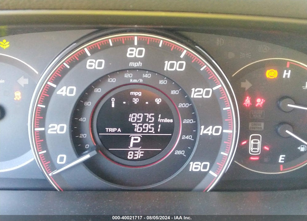 2013 HONDA ACCORD SPORT VIN: 1HGCR2F56DA017825