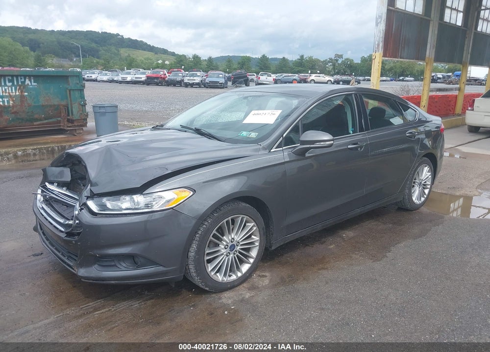 2016 FORD FUSION SE VIN: 3FA6P0T99GR403586