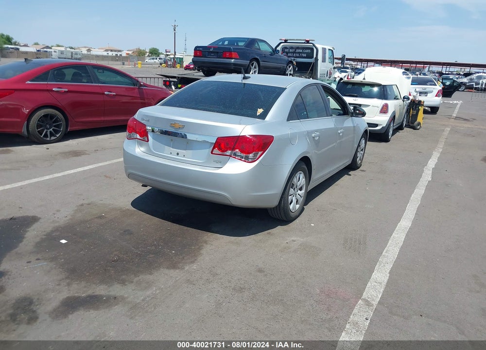 2012 CHEVROLET CRUZE LS VIN: 1G1PC5SH7C7243251
