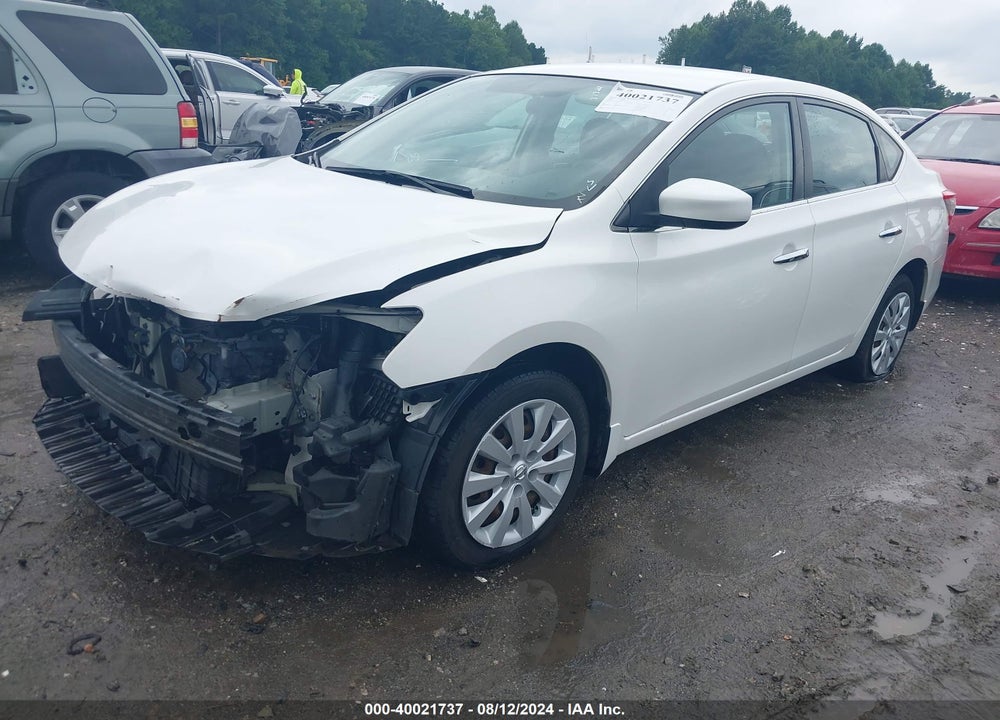 2014 NISSAN SENTRA S VIN: 3N1AB7AP7EL693231