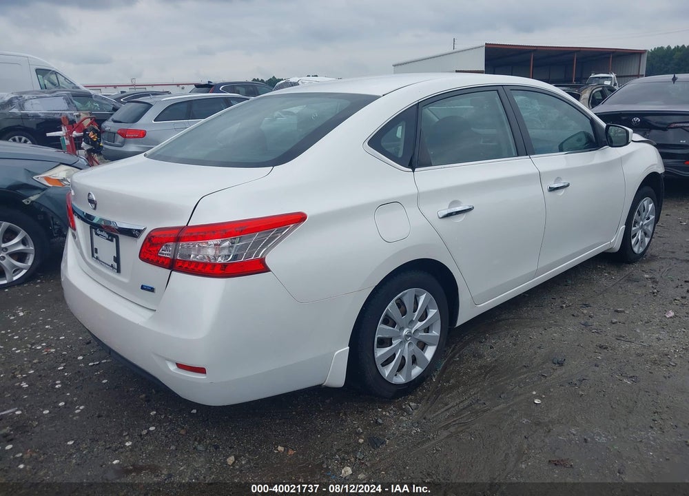 2014 NISSAN SENTRA S VIN: 3N1AB7AP7EL693231
