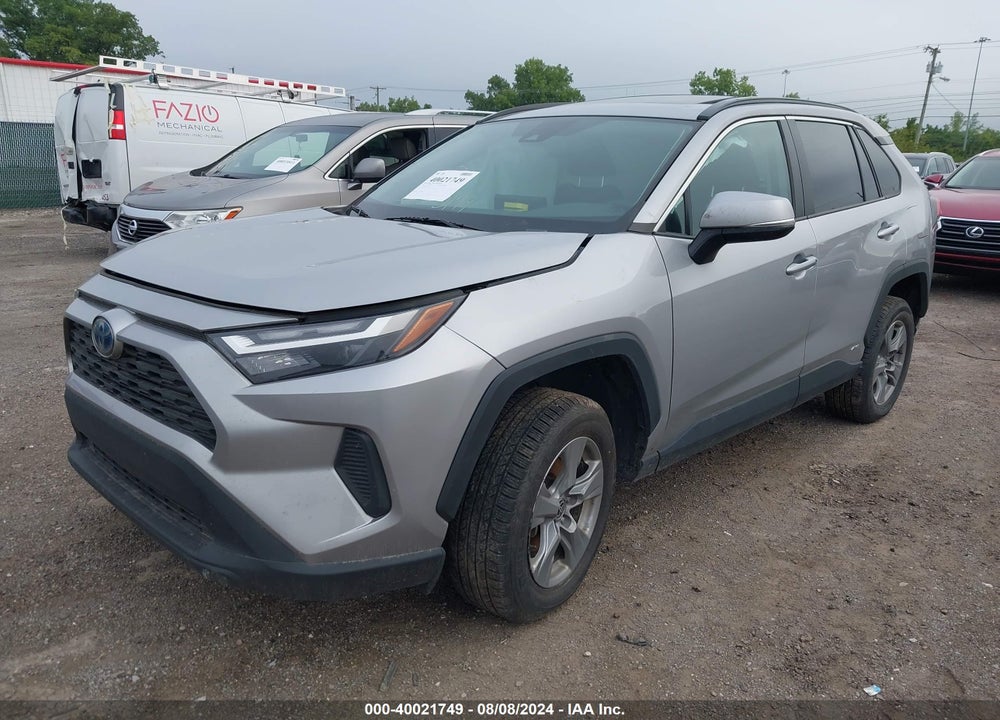 2022 TOYOTA RAV4 HYBRID XLE VIN: 4T3RWRFV6NU051924