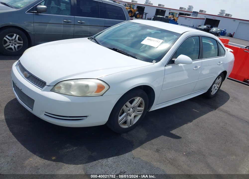 2012 CHEVROLET IMPALA LT VIN: 2G1WG5E31C1153171
