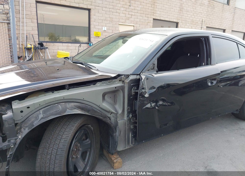 2014 DODGE CHARGER POLICE VIN: 2C3CDXAT6EH362487