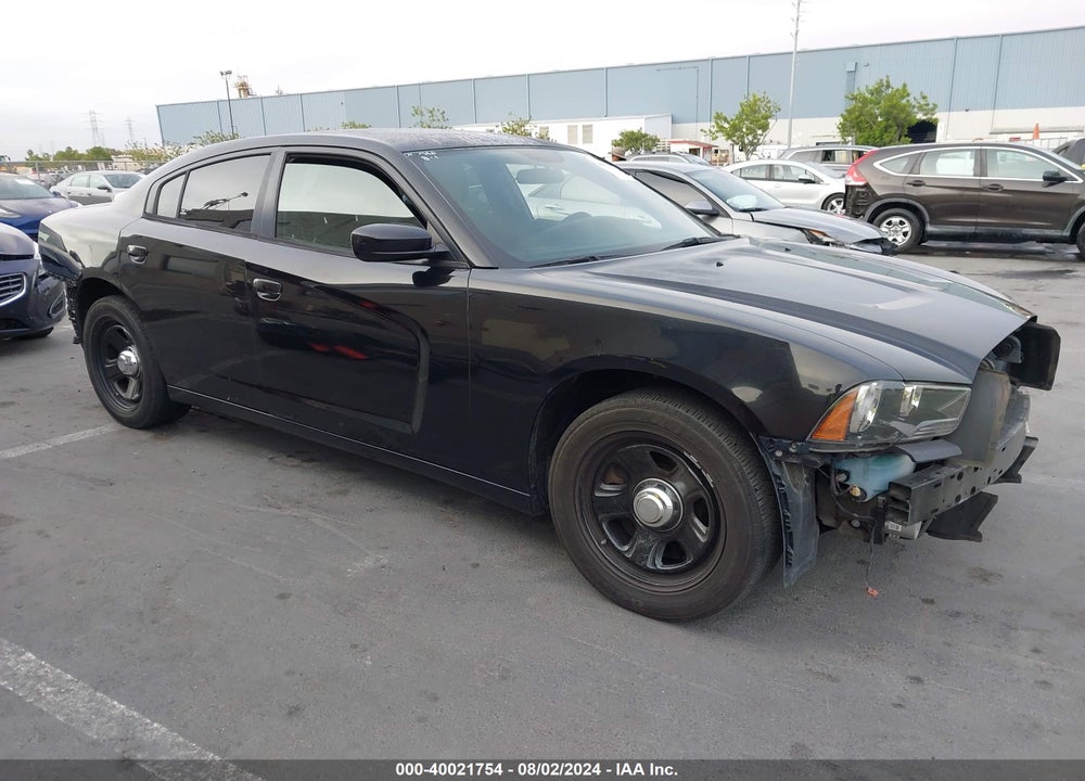 2014 DODGE CHARGER POLICE VIN: 2C3CDXAT6EH362487