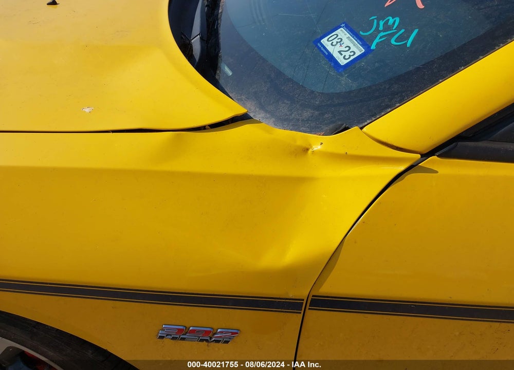 2012 DODGE CHALLENGER SRT8 392 VIN: 2C3CDYCJ3CH214103