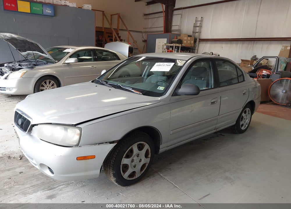 2003 HYUNDAI ELANTRA GLS/GT VIN: KMHDN45D83U682611