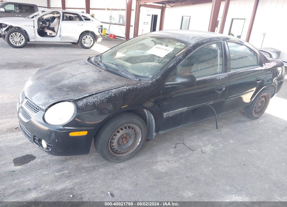 2004 DODGE NEON SXT VIN: 1B3ES56C94D511852