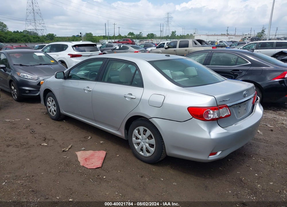 2011 TOYOTA COROLLA LE VIN: JTDBU4EE9B9125182