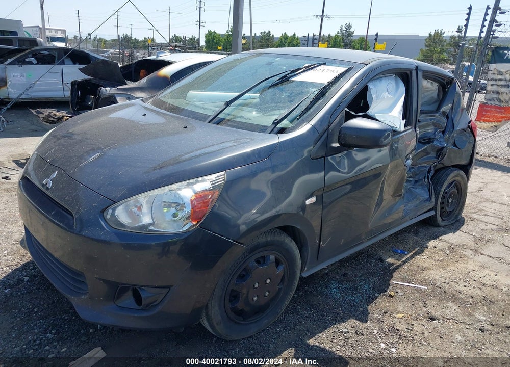 2015 MITSUBISHI MIRAGE DE/RF VIN: ML32A3HJ4FH003663