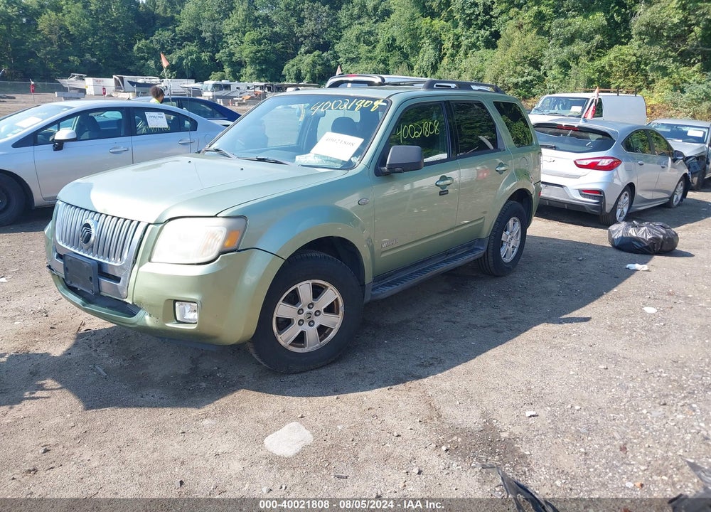 2008 MERCURY MARINER V6 VIN: 4M2CU91138KJ09446