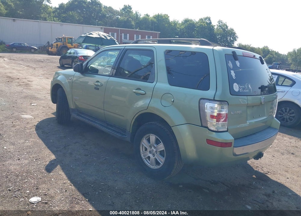 2008 MERCURY MARINER V6 VIN: 4M2CU91138KJ09446