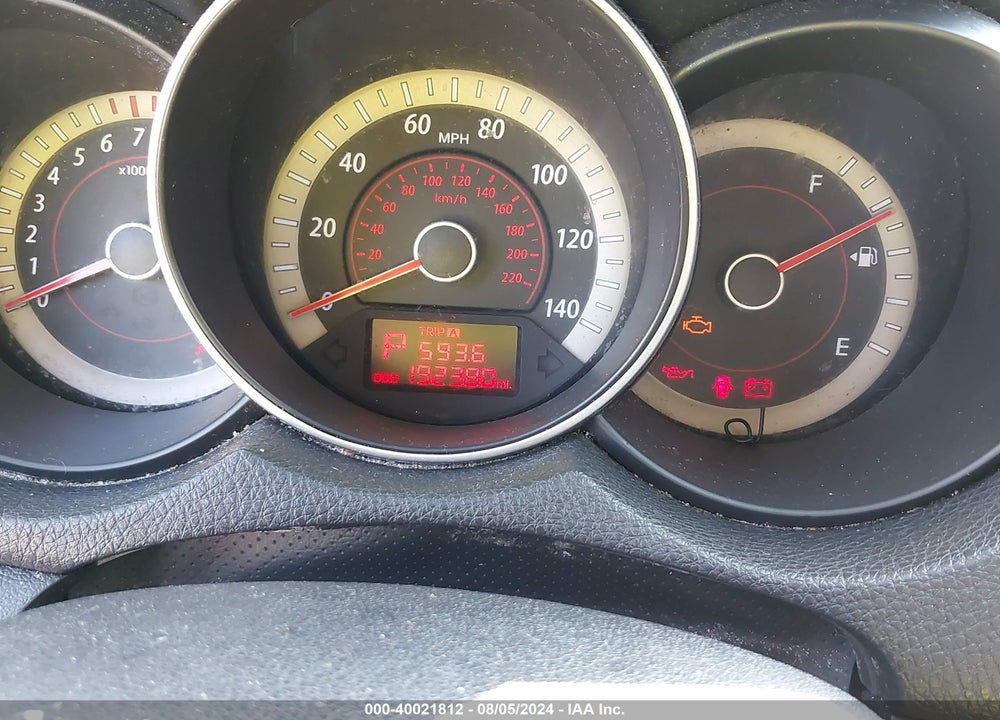2012 KIA FORTE LX VIN: KNAFT4A26C5518661