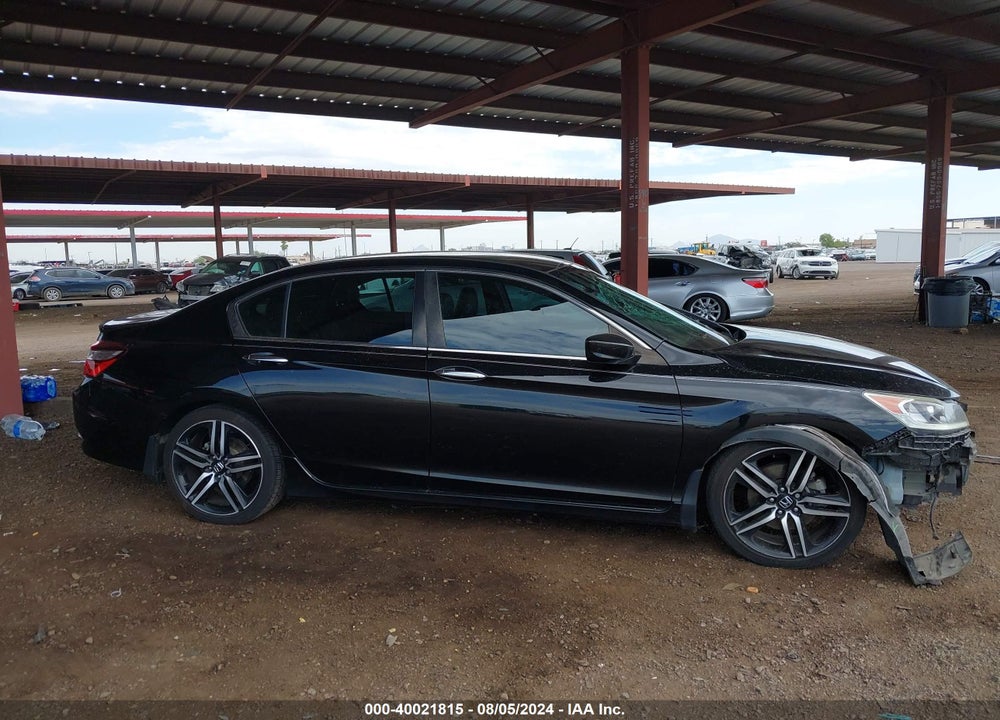 2017 HONDA ACCORD SPORT VIN: 1HGCR2F56HA138991