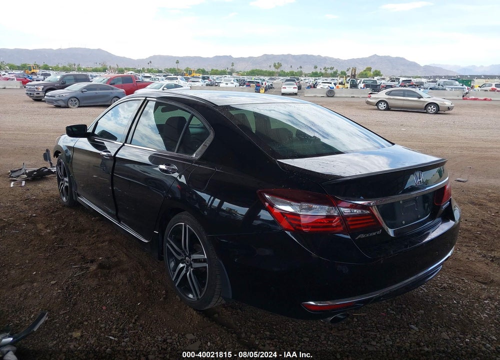 2017 HONDA ACCORD SPORT VIN: 1HGCR2F56HA138991