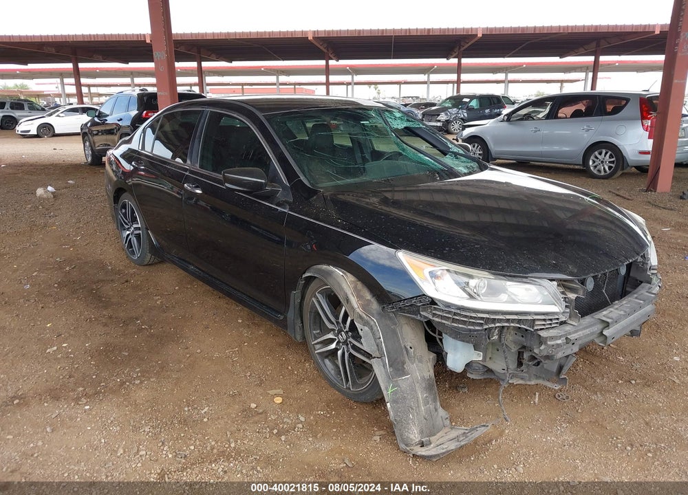 2017 HONDA ACCORD SPORT VIN: 1HGCR2F56HA138991