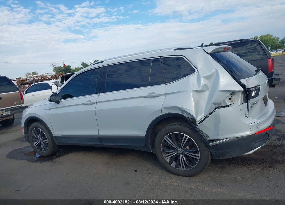 2018 VOLKSWAGEN TIGUAN 2.0T SE/2.0T SEL VIN: 3VV2B7AX5JM008957