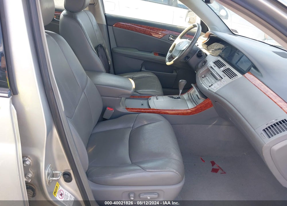2006 TOYOTA AVALON XLS VIN: 4T1BK36B66U134814